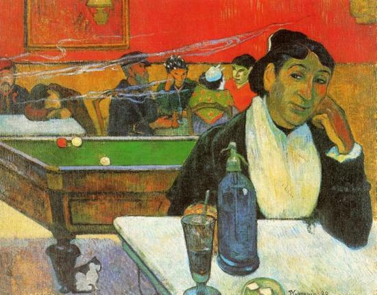 ߸ Gauguin - NIght Cafe in Arles (Madame Ginoux)